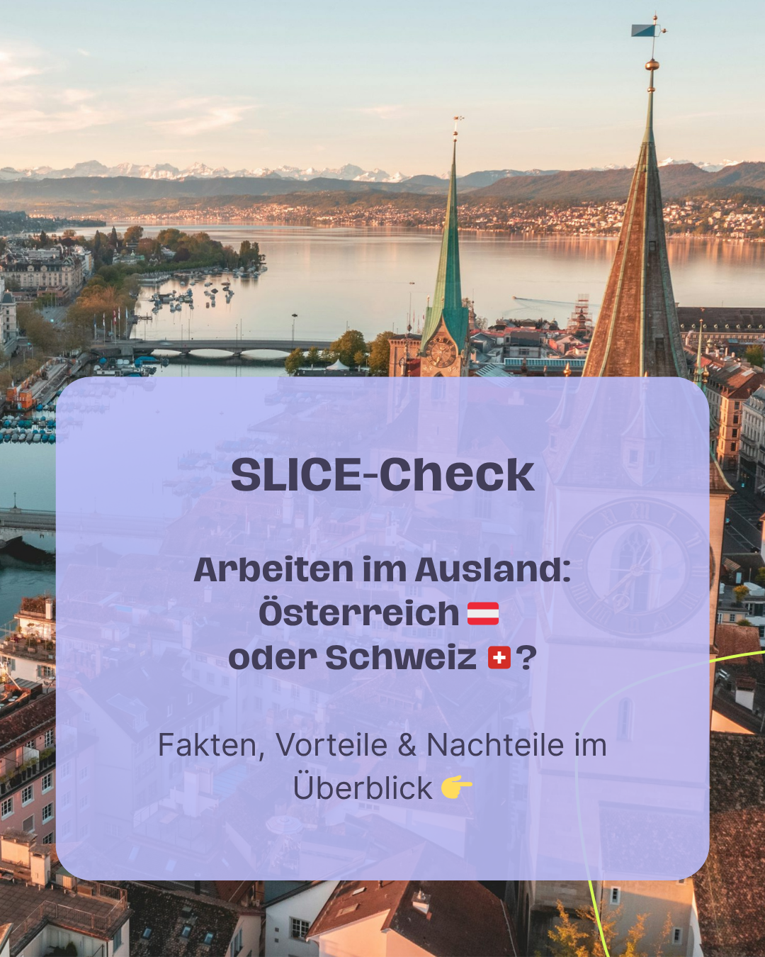 Arbeiten in Österreich und der Schweiz